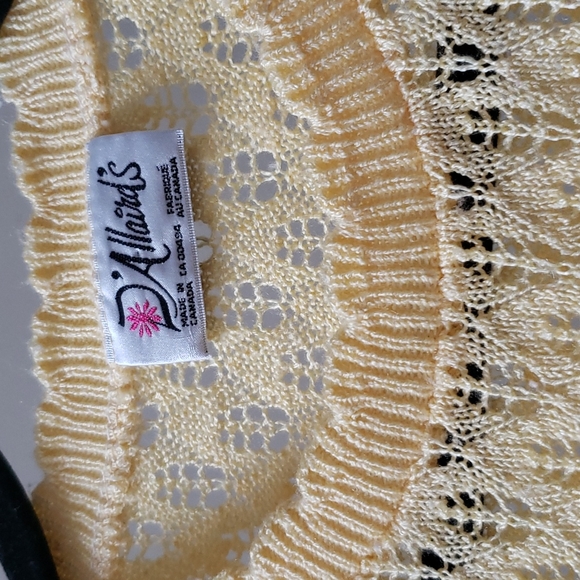 Vintage yellow sweater - Picture 4 of 5